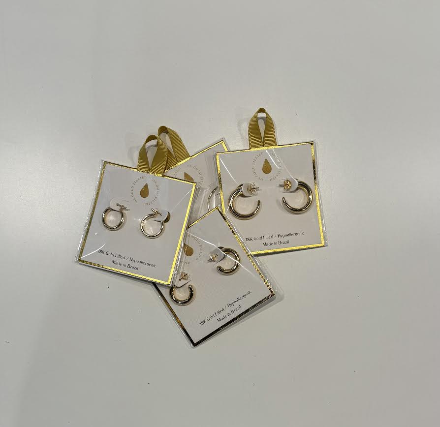 Staple Gold Hoop Earrings