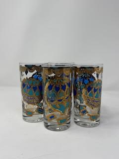 Designed Vintage Glasses Set - 4