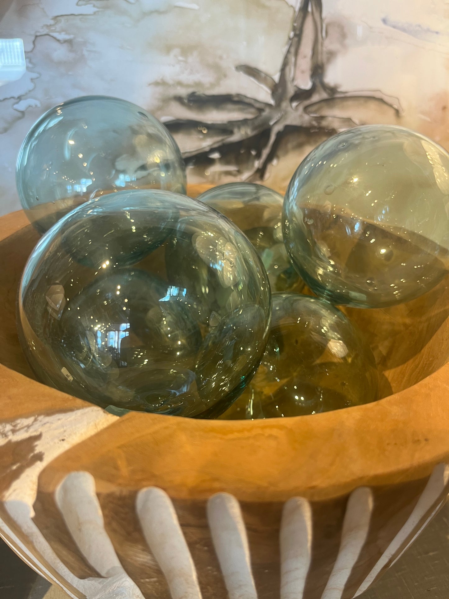 Recycled Clear Glass Balls