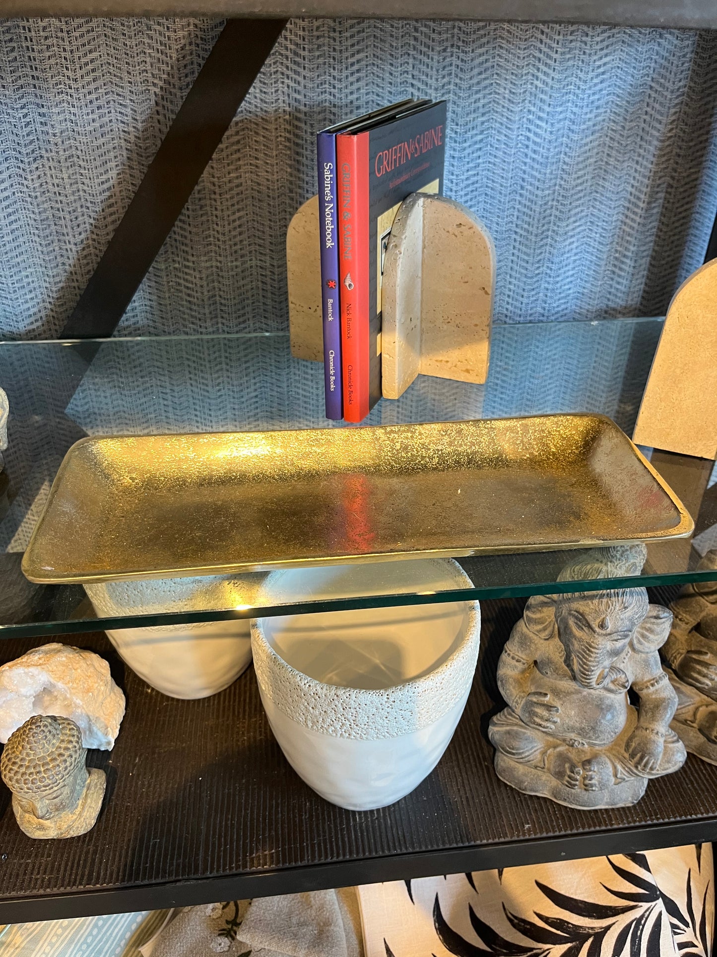 Golden Glimmer Tray
