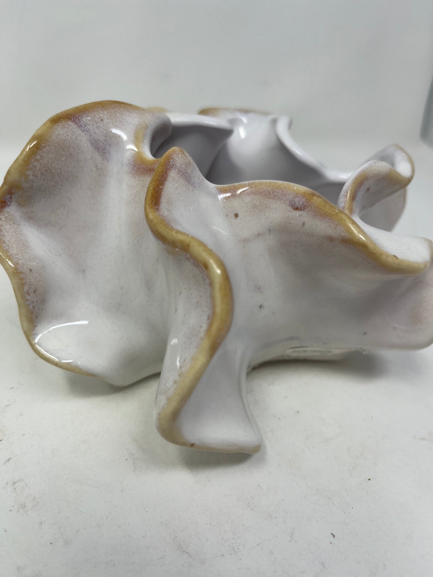 Seashell Ceramic Votive Holder