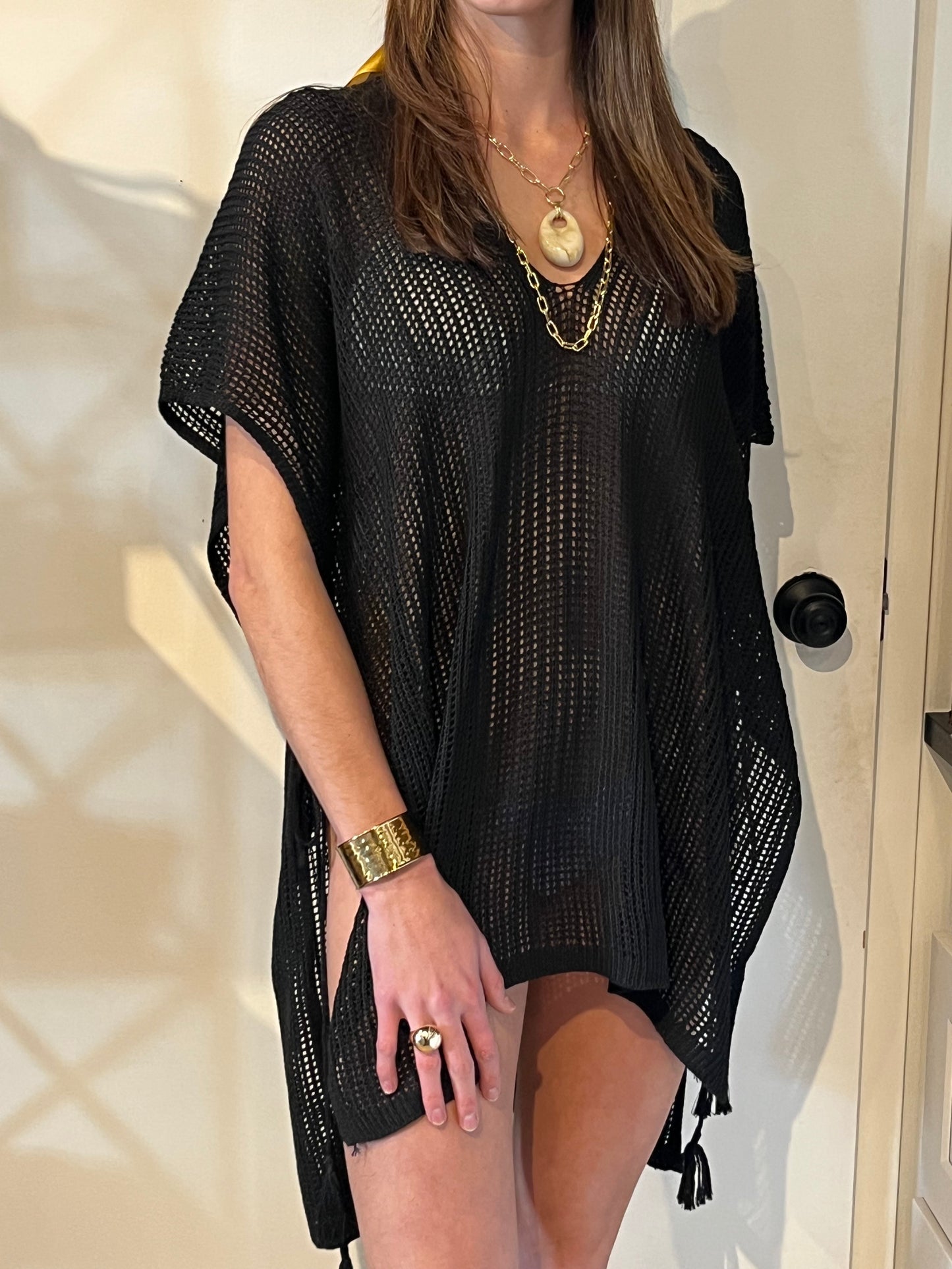 Loose Knit Beach Coverup