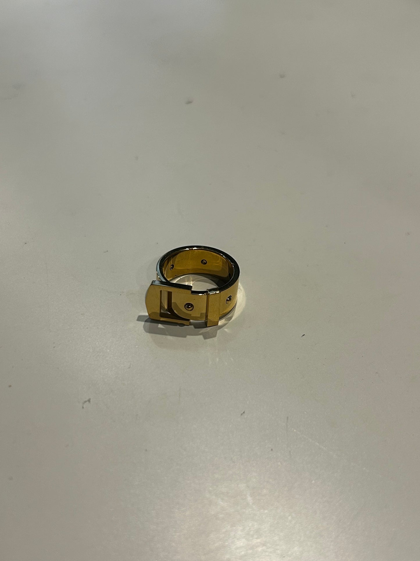 Gold Belt Ring