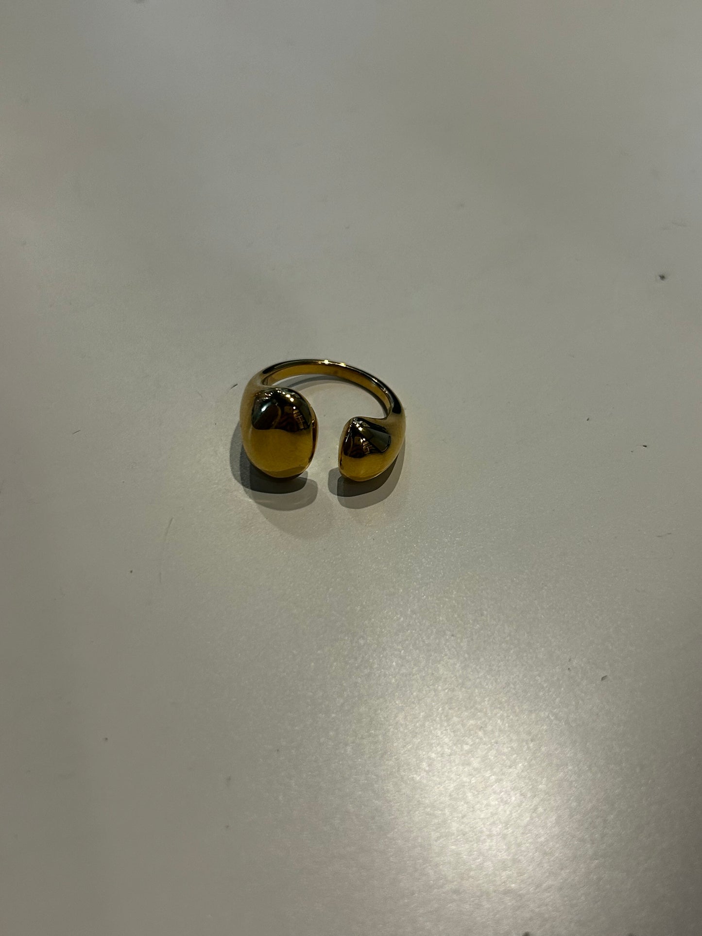Gold Thick & Thin Ring