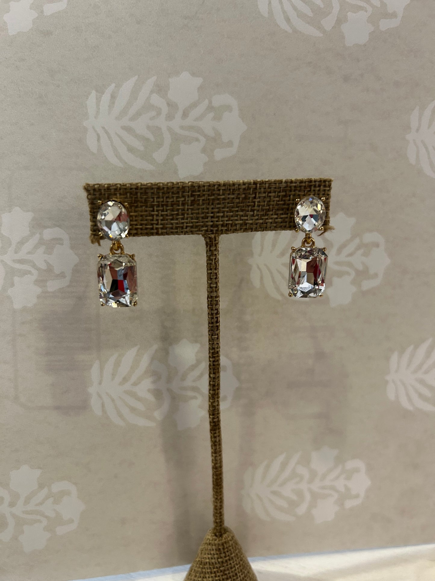 Diamond Dangle Earrings