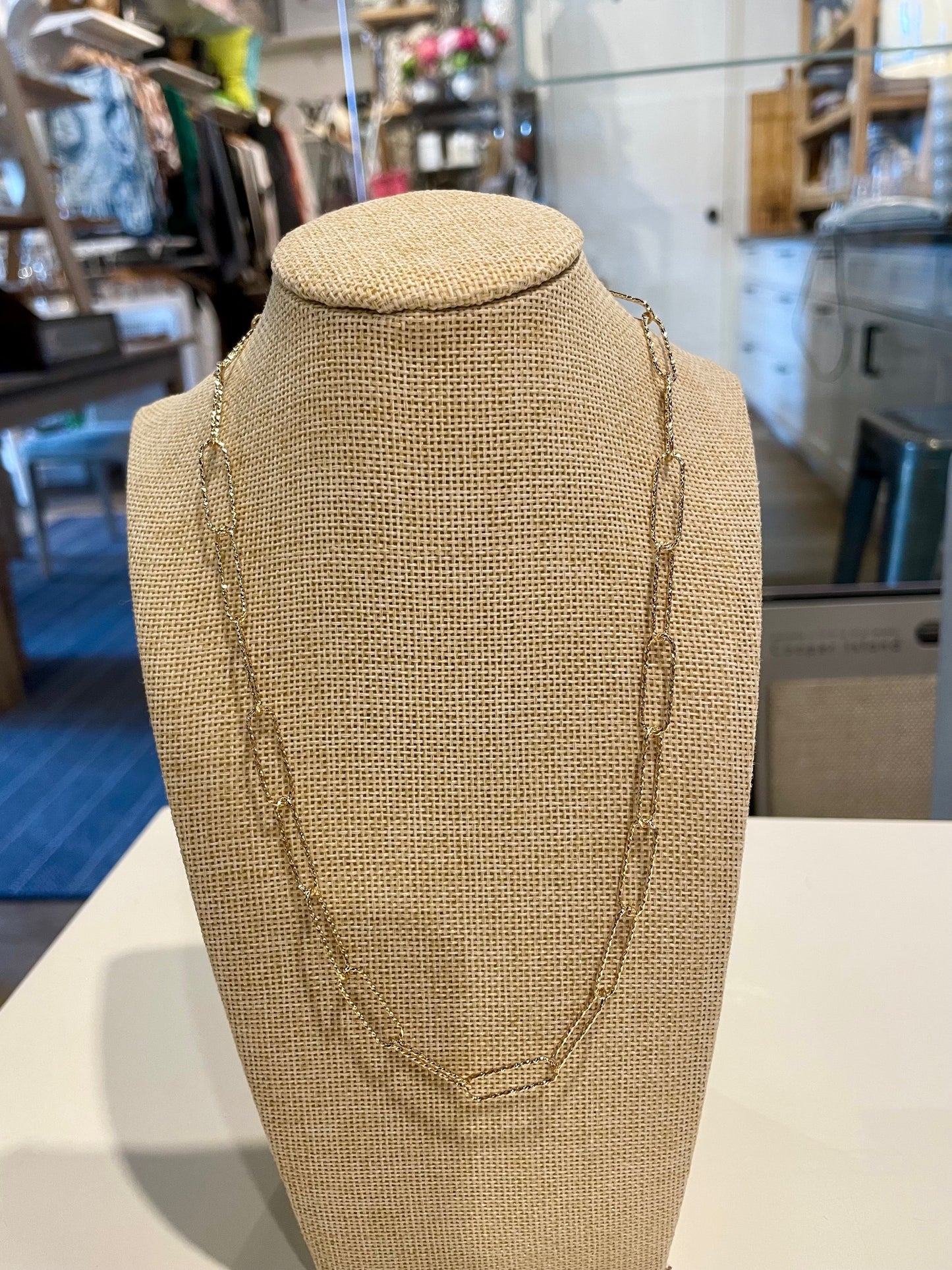 Textured Chain Choker