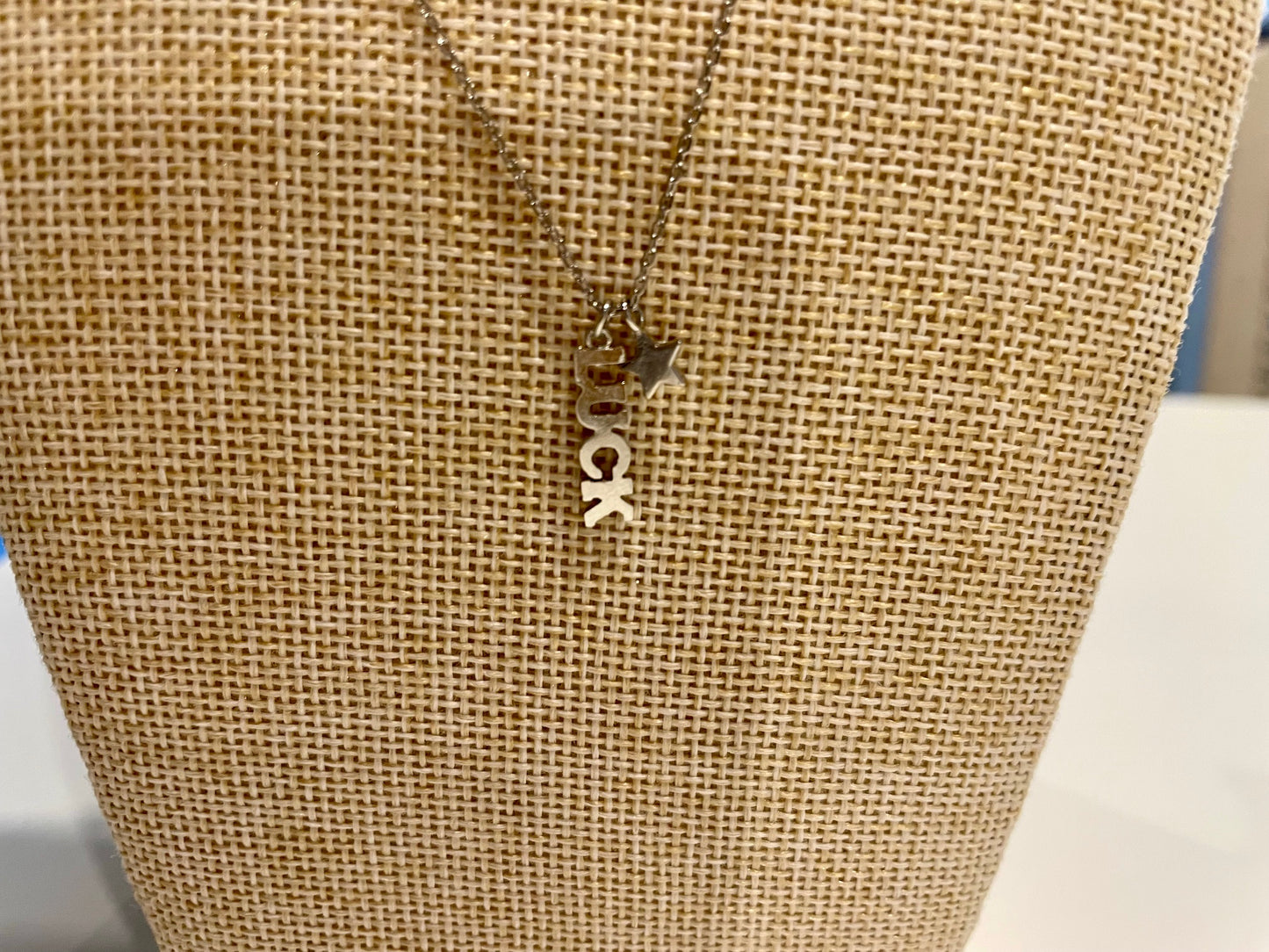 Lucky Star Silver Necklace