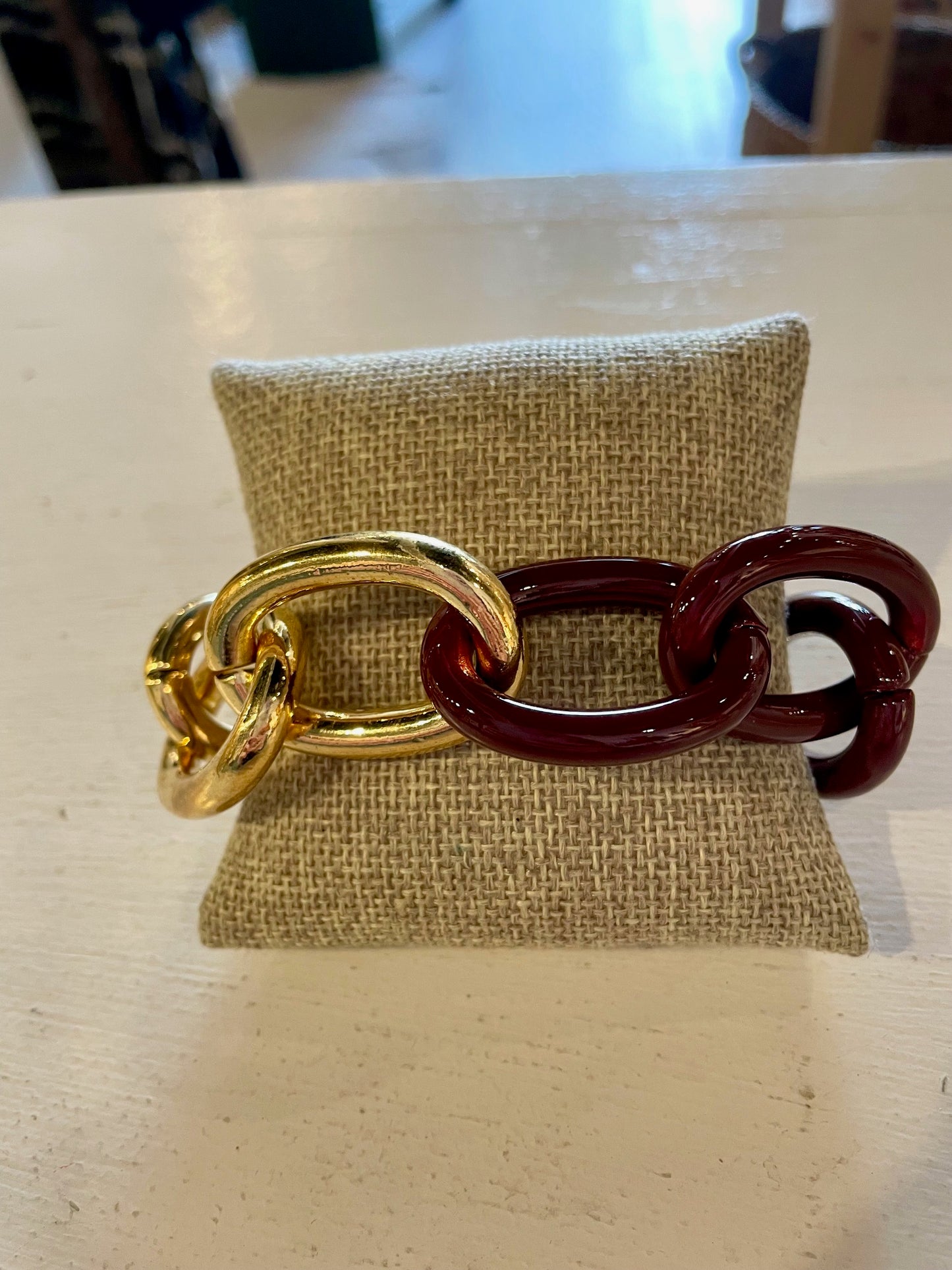 Split Chunky Chain Bracelet