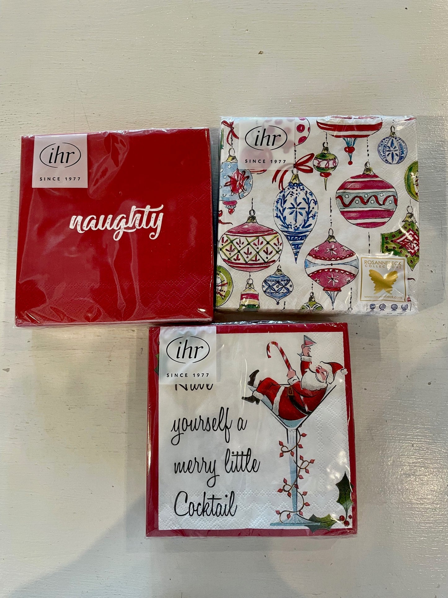 Holiday Cocktail Napkins