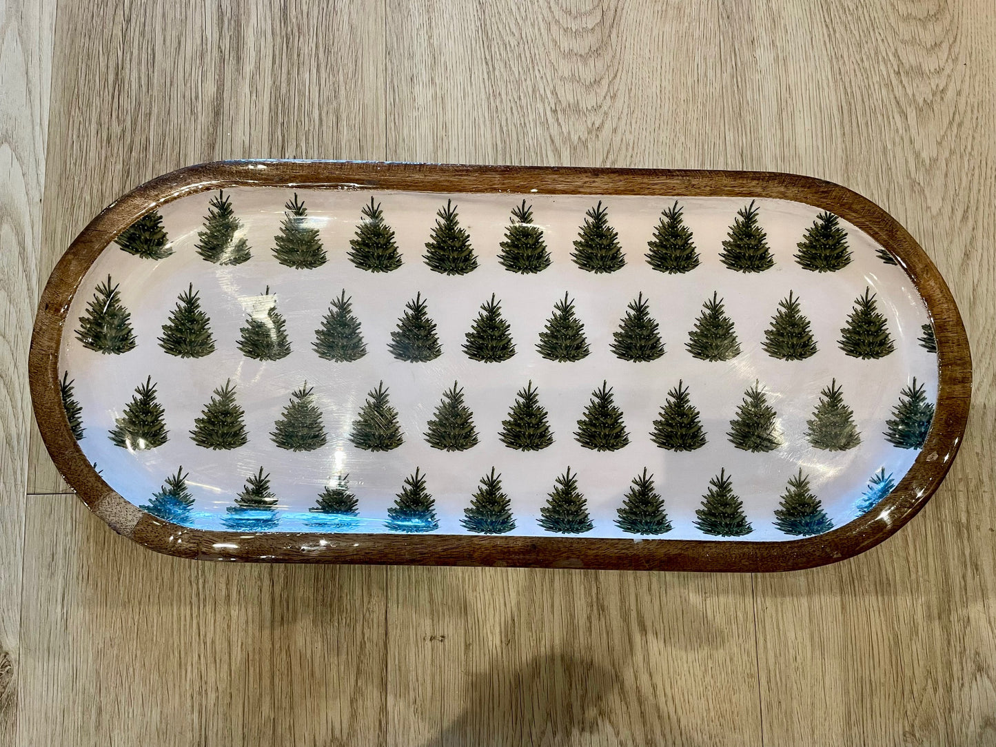 Decorative Wooden Tree Platter