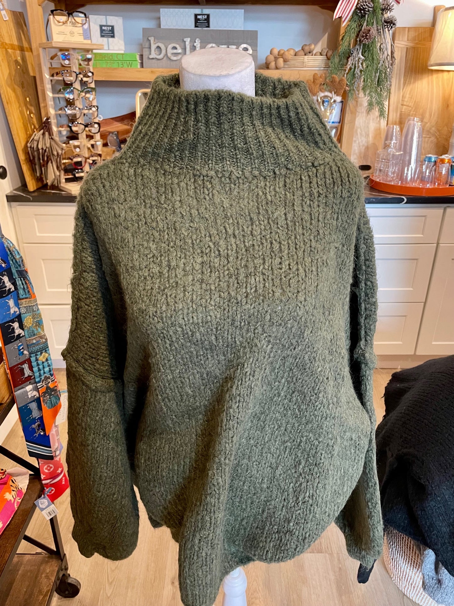 chunky sweater