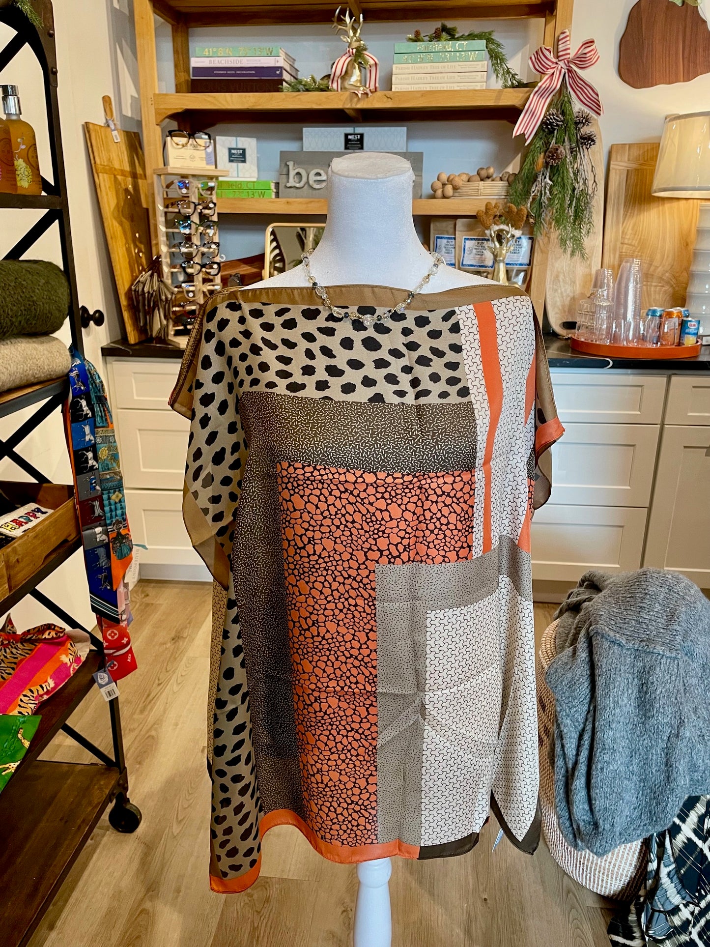 Silk Scarf Shirt