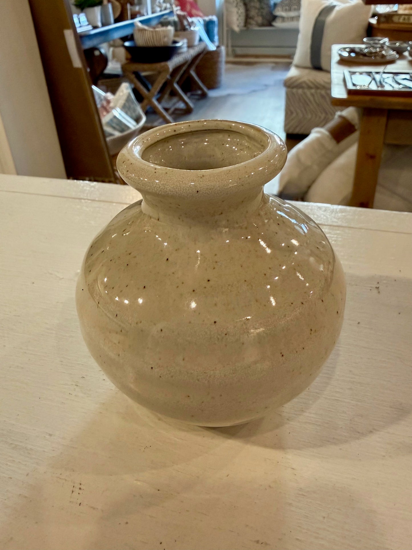 Small White Ceramic Vases