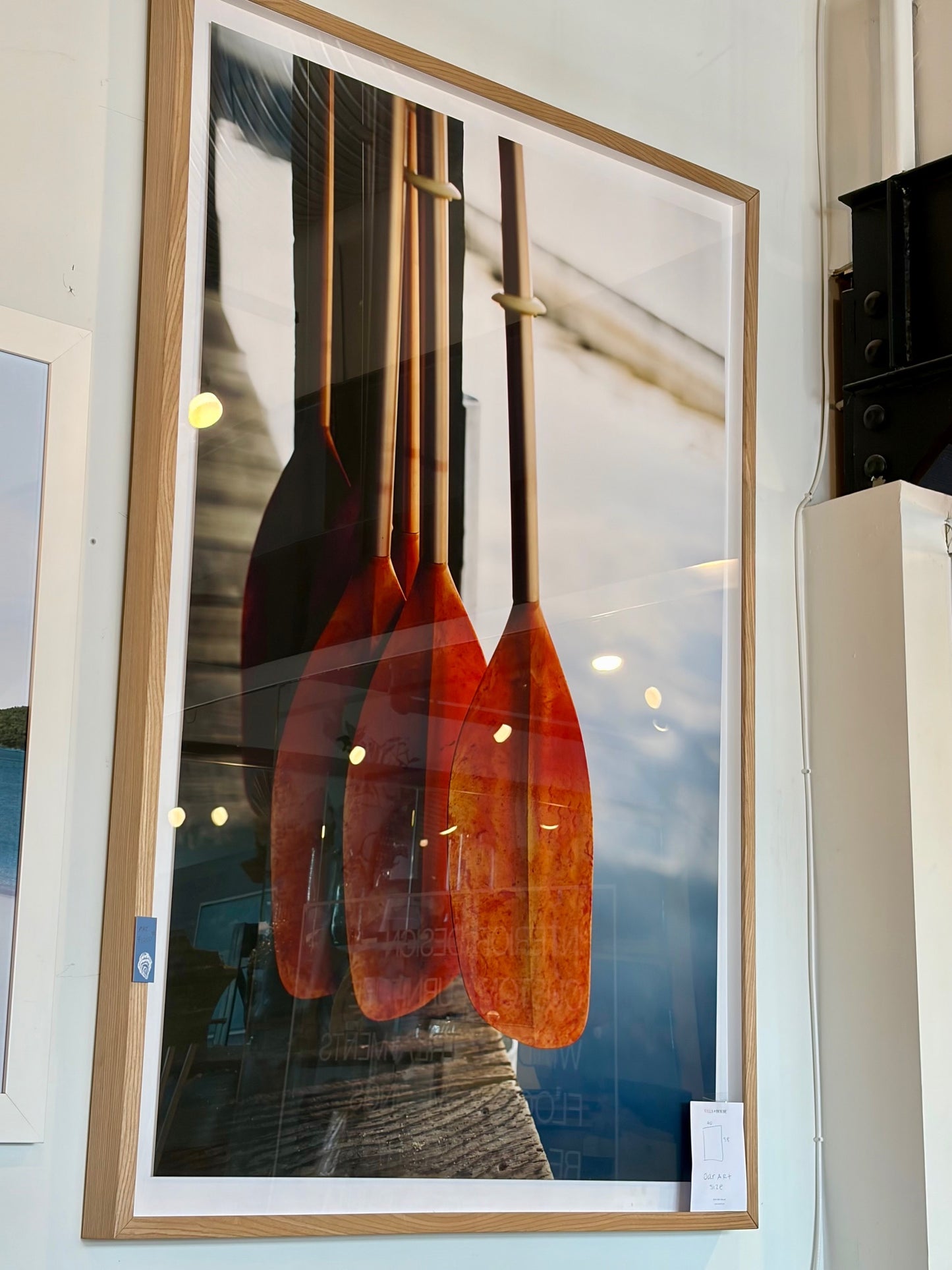 Large Oar Artwork