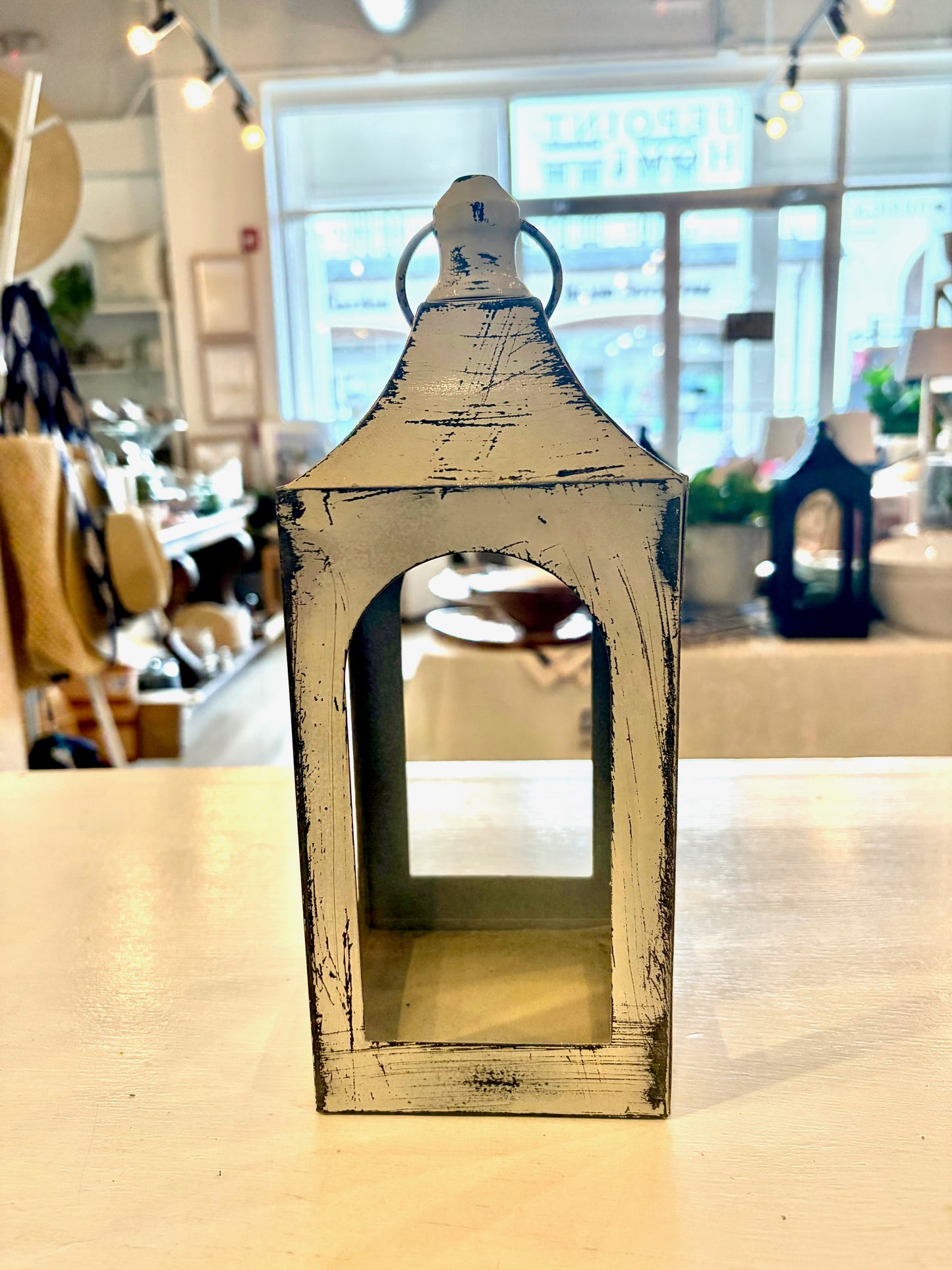 Rustic Metal Lantern (Small)