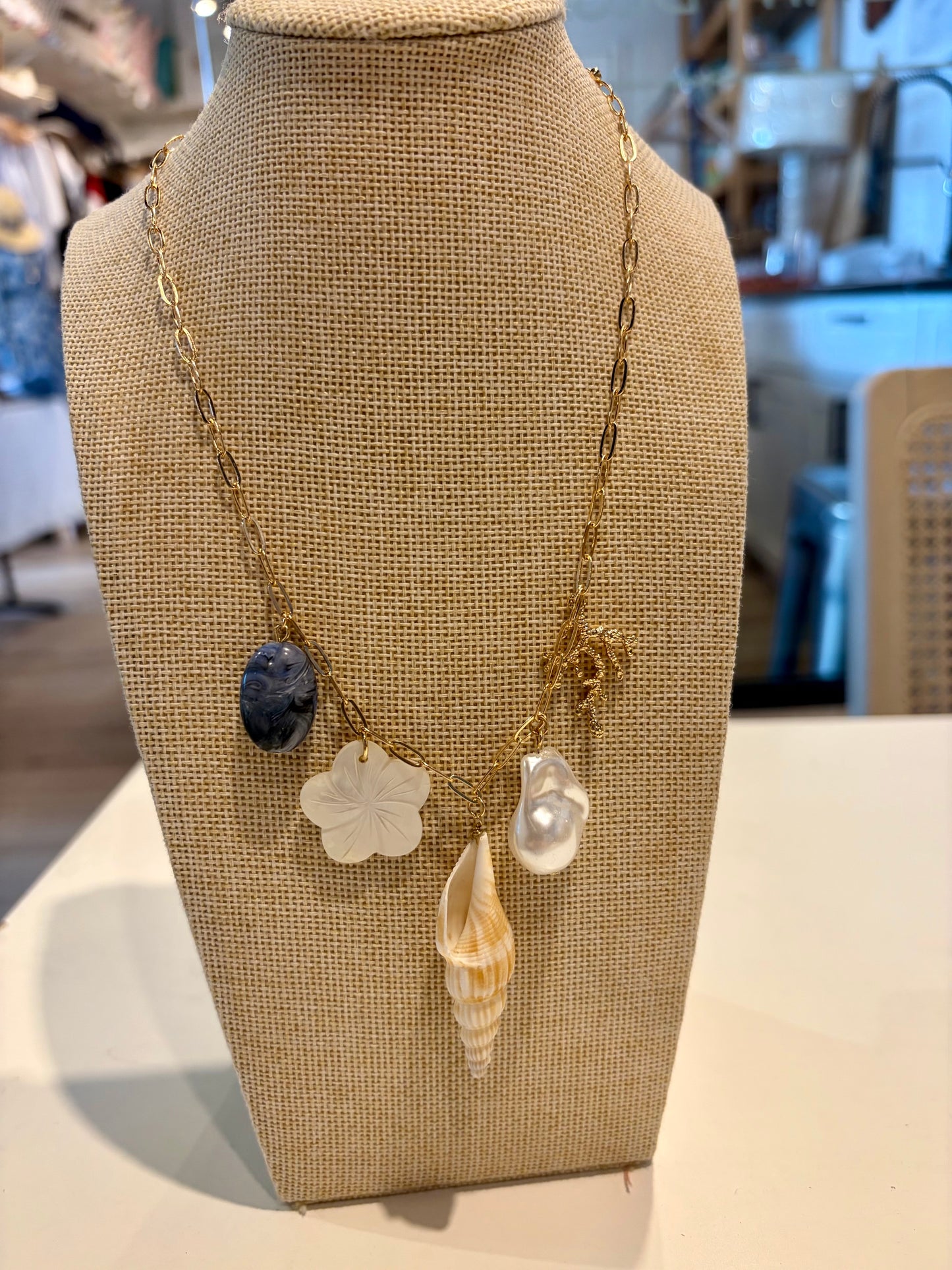 Ocean Charm Necklace