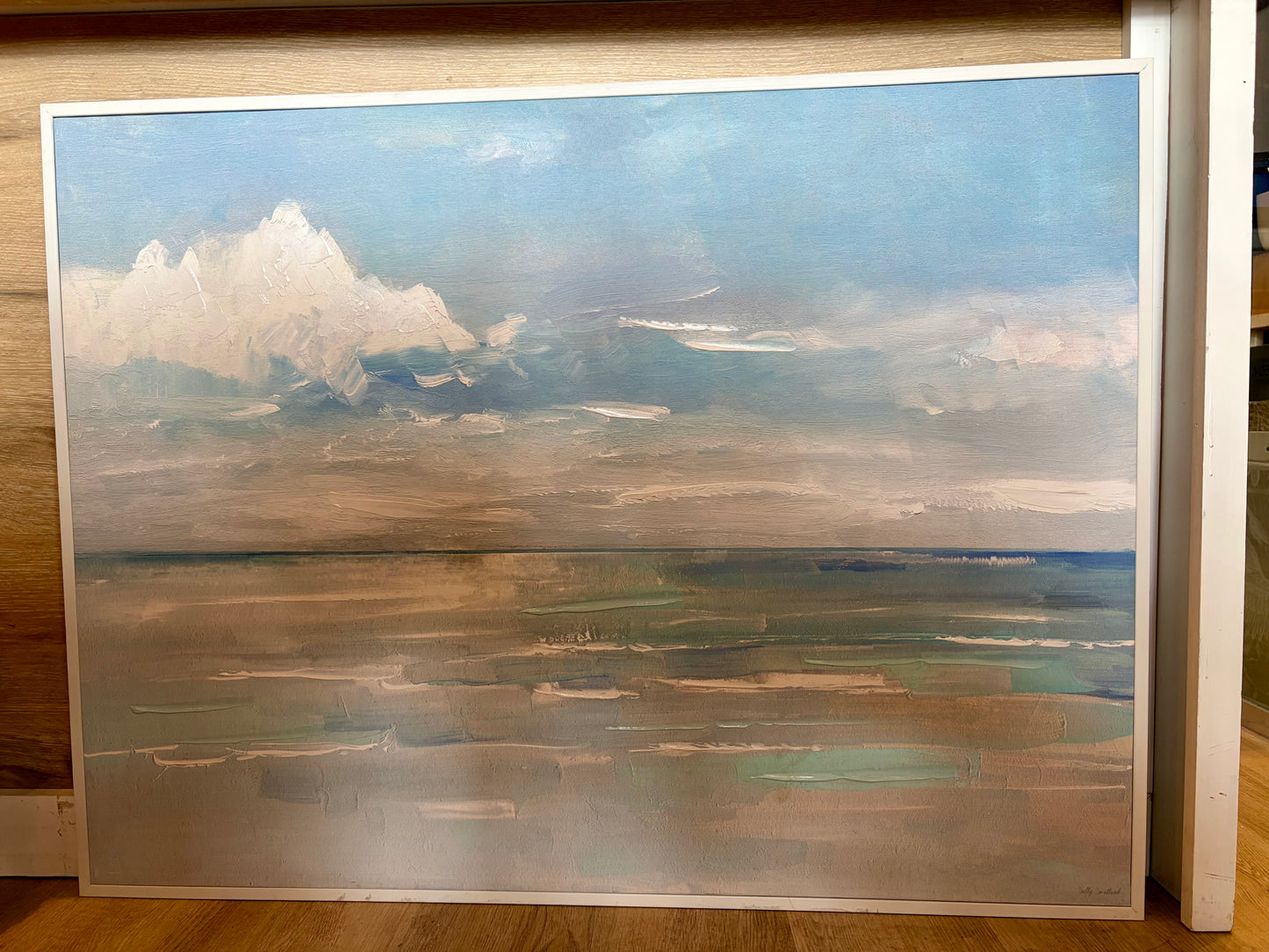 Oceanscape Abstract Painting