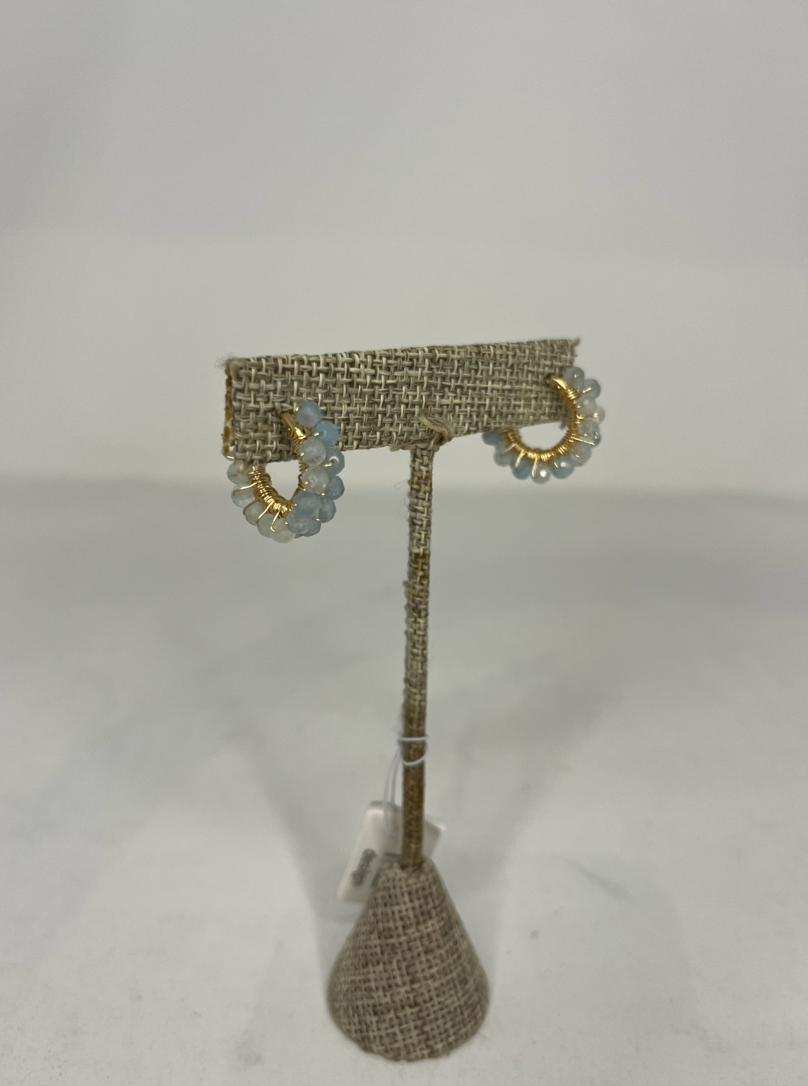 Seafoam Beaded Earrings