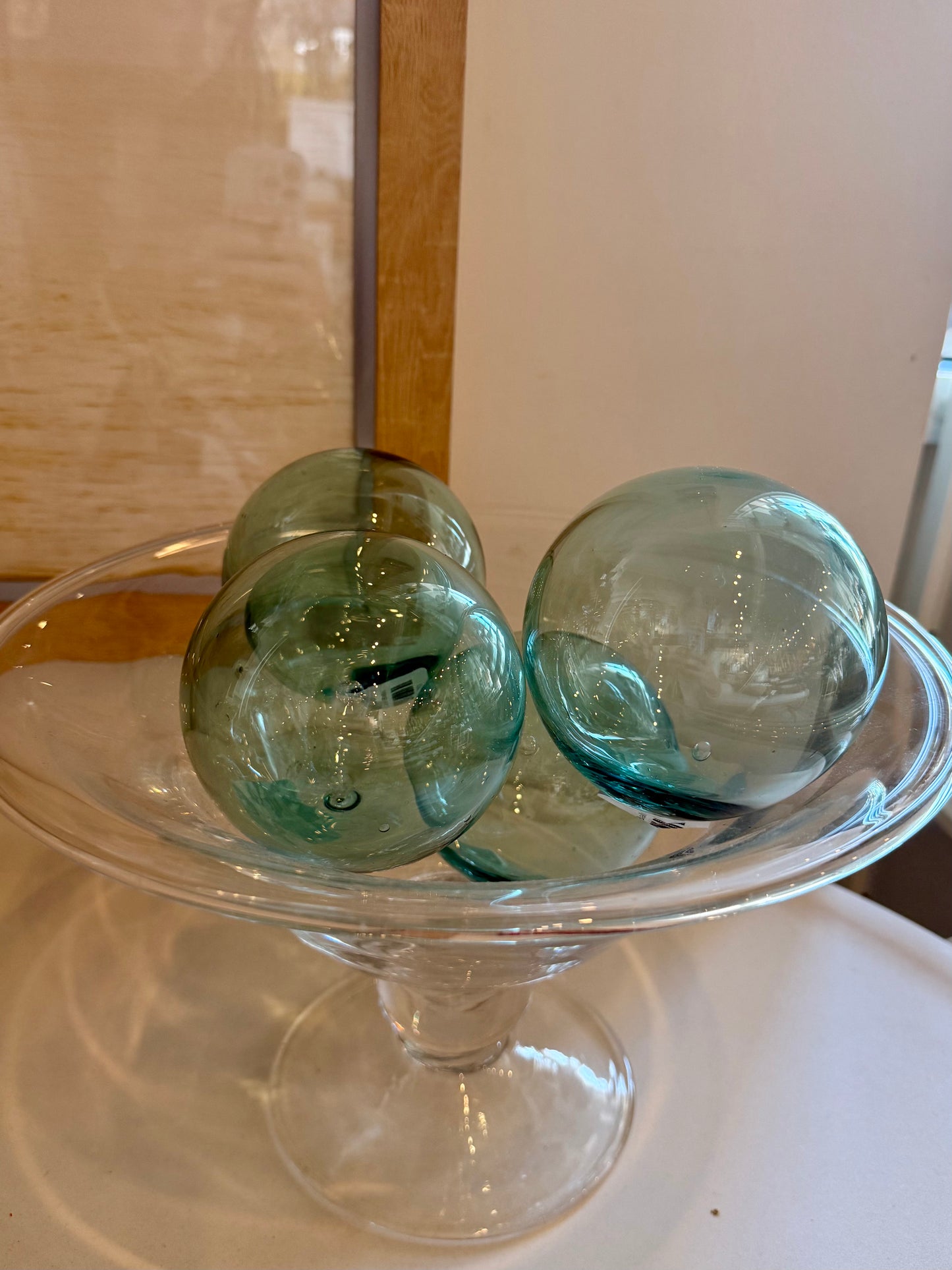 Blue Glass Balls