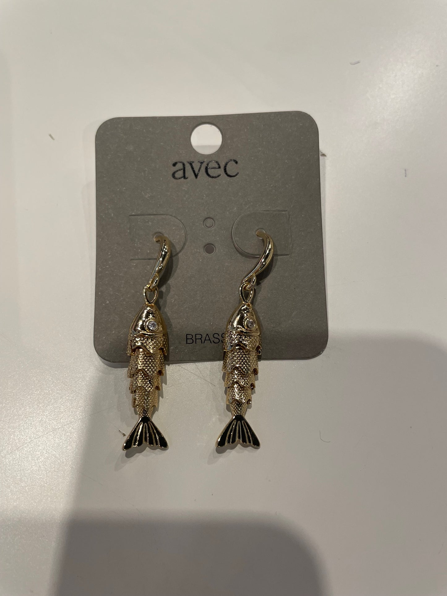 Small Hanging Fish Earrings