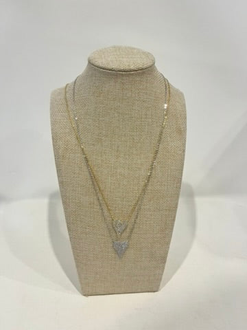 Shimmer Heart Necklace