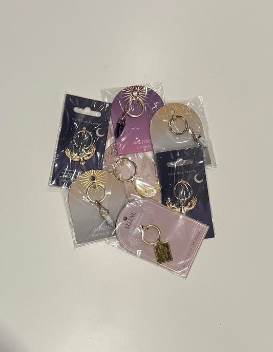 Gold Key Ring