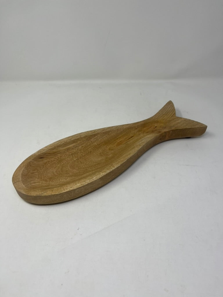 Wooden Fish Platter (Small)