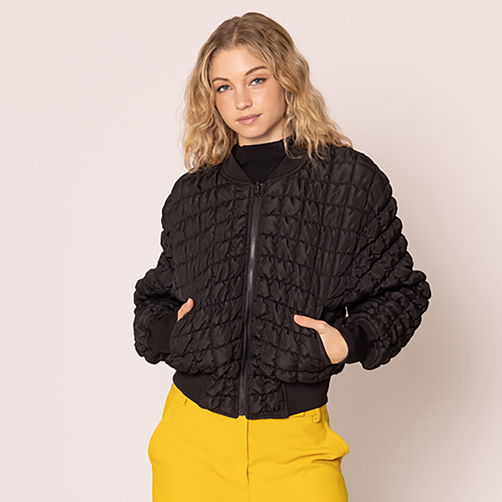 Black Puffer Bomber