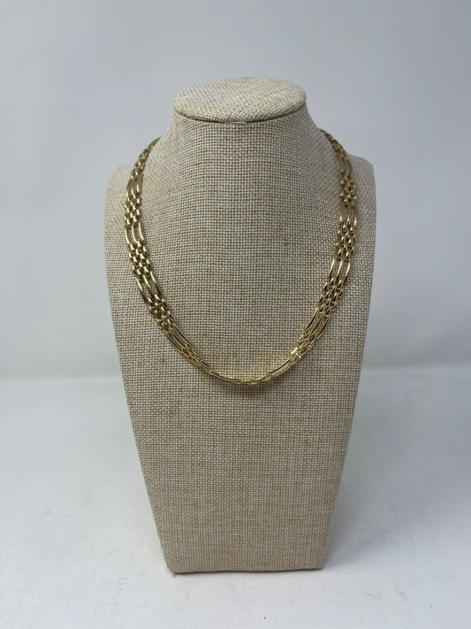 Verve Gold Link Necklace
