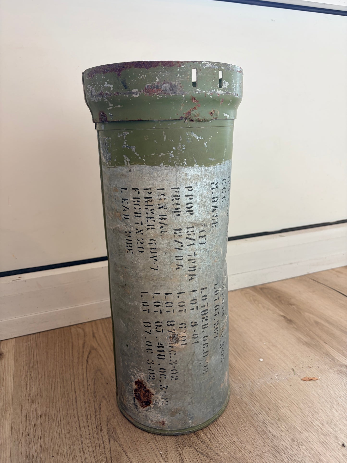 Large Vintage Tin Canister