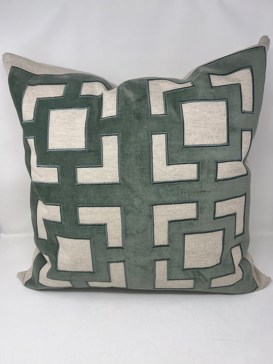 Corbin Jade Green Pillow (set of two)