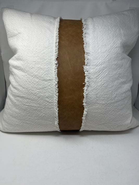 Steam Ivory/Dumont Chestnut Pillow (set of two)