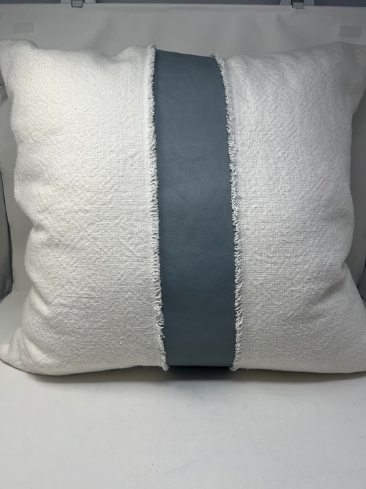 Steam Fog Blue/Ivory Pillow (set of two)