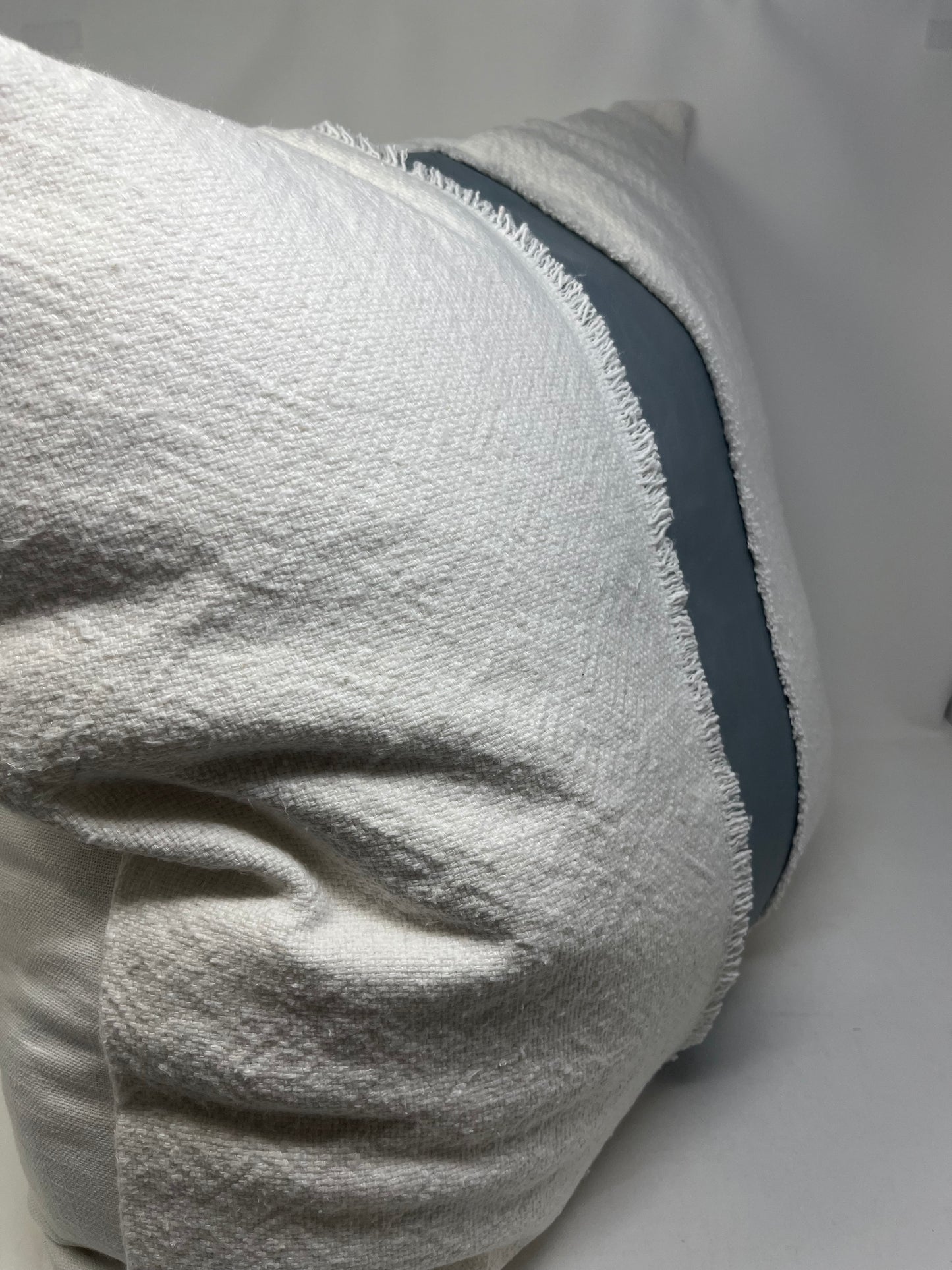 Steam Fog Blue/Ivory Pillow (set of two)