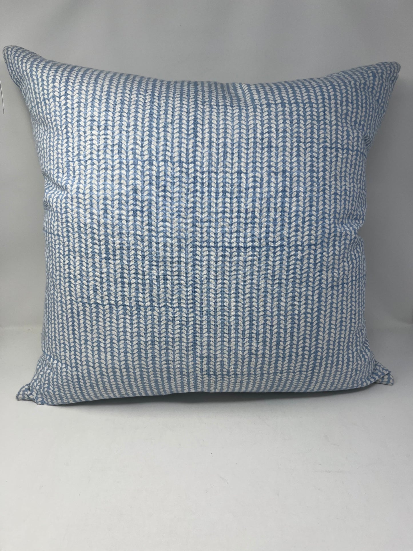 Light Blue Spotted Stripe Pillow (Set of 2)