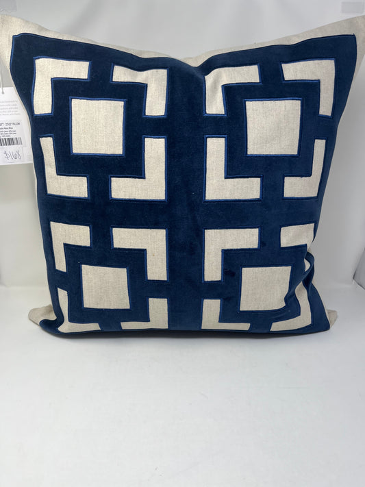 Corbin Navy Blue Pillow (set of two)