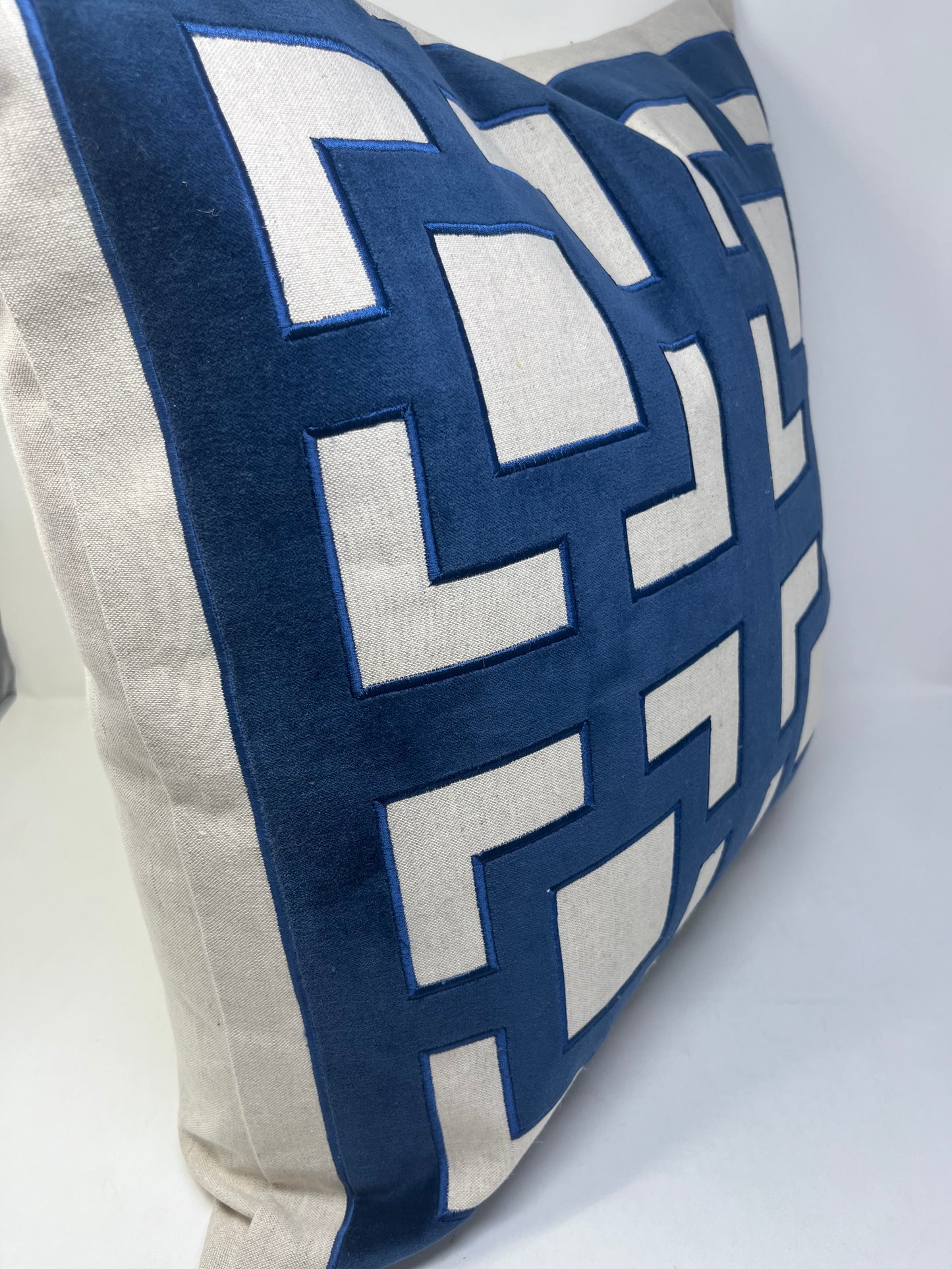 Corbin Navy Blue Pillow (set of two)