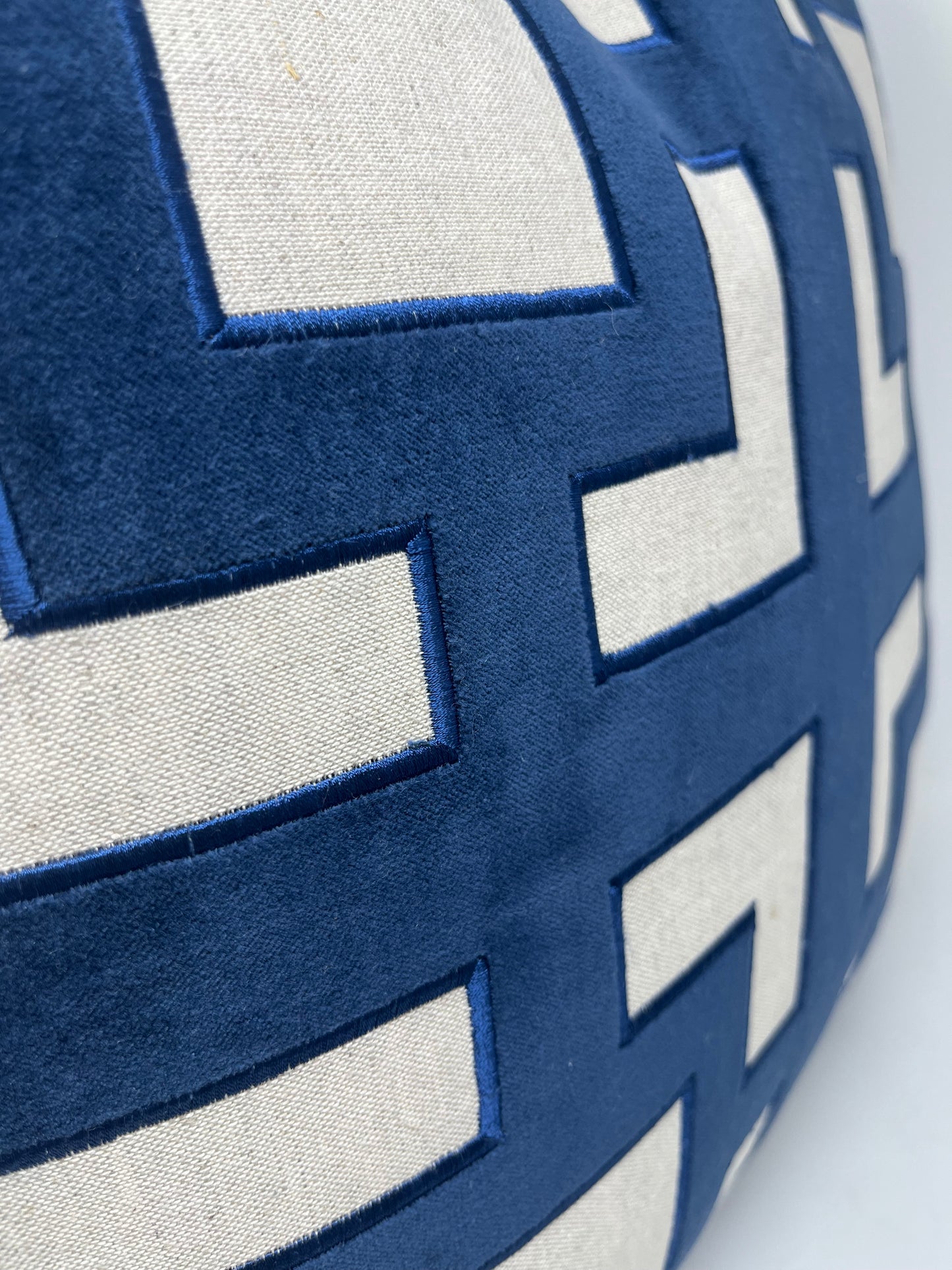 Corbin Navy Blue Pillow (set of two)