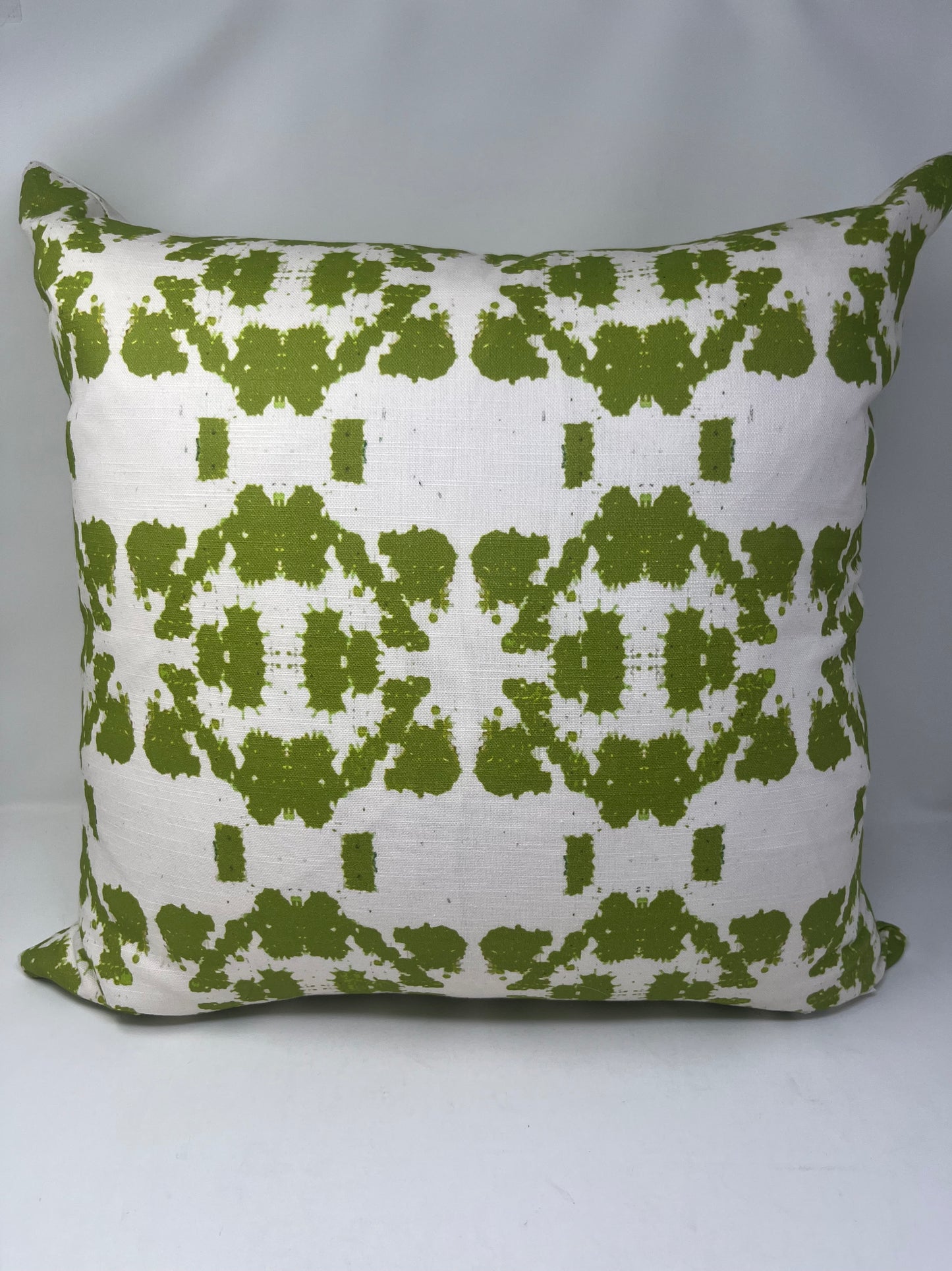Green Inkblot Pillow (Set of 2)