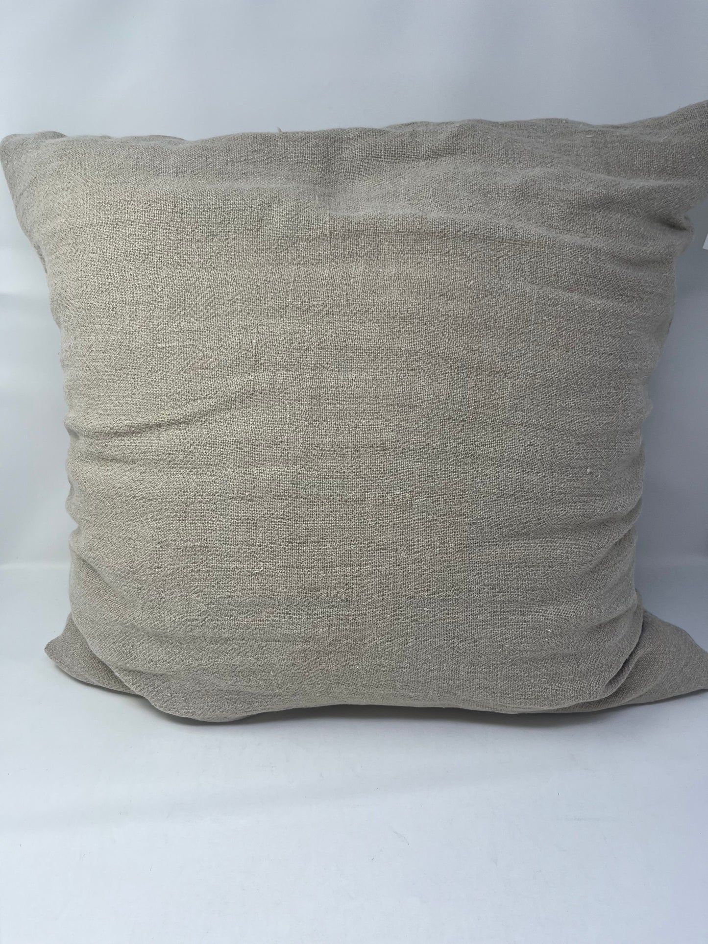 Gray Spotted Stripe Pillow