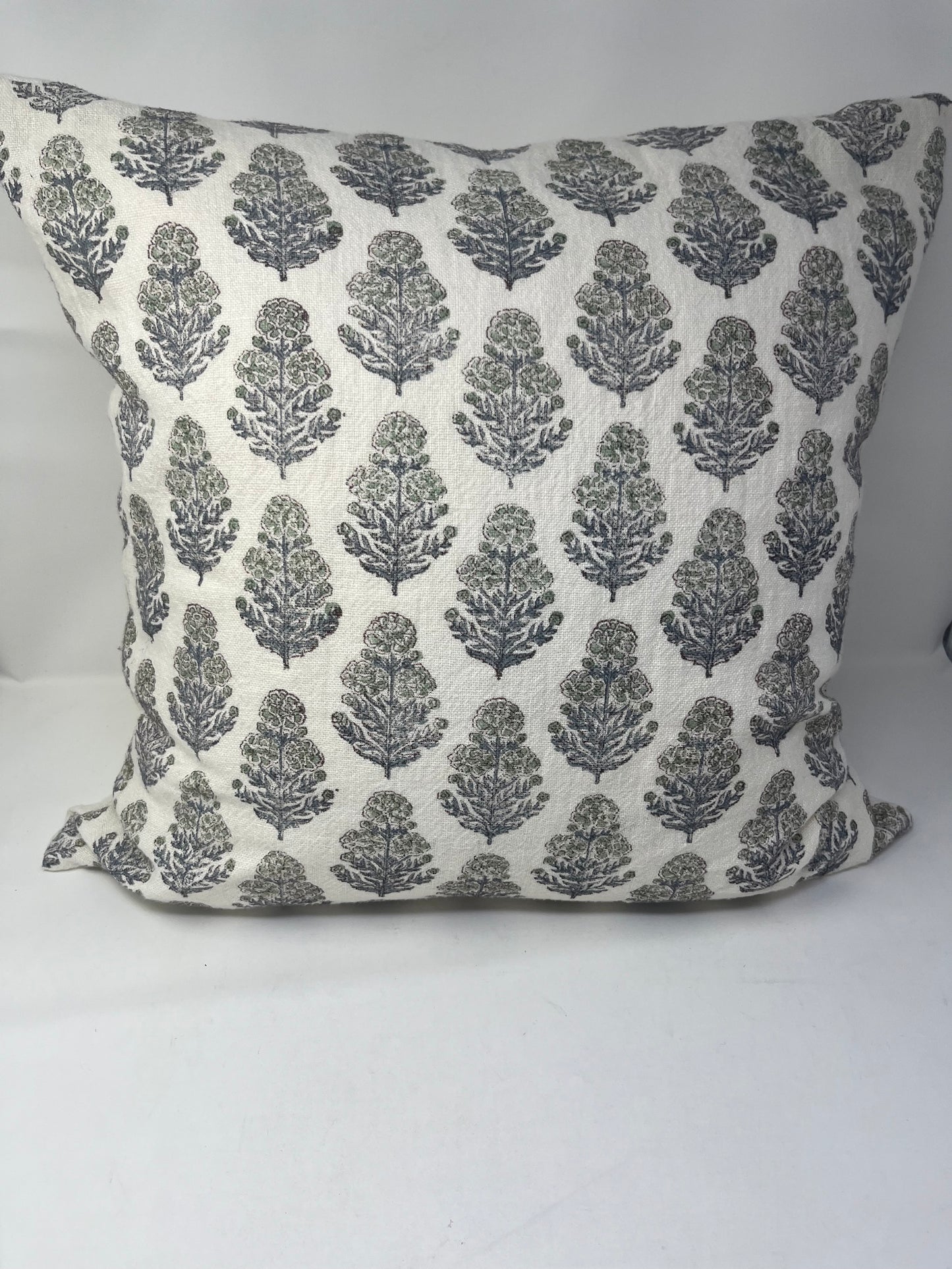 Olive Leaf Stamp Pillow