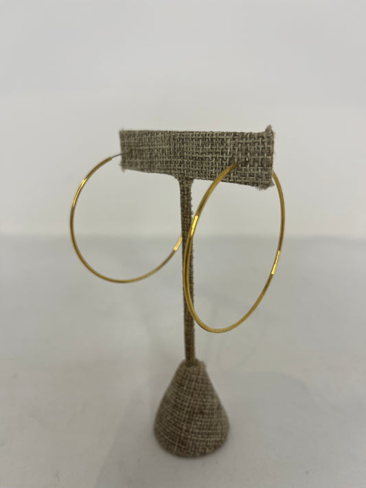 Classic Gold Hoops