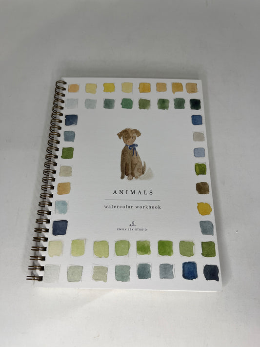 Emily Lex Studio Watercolor Workbook - Animals