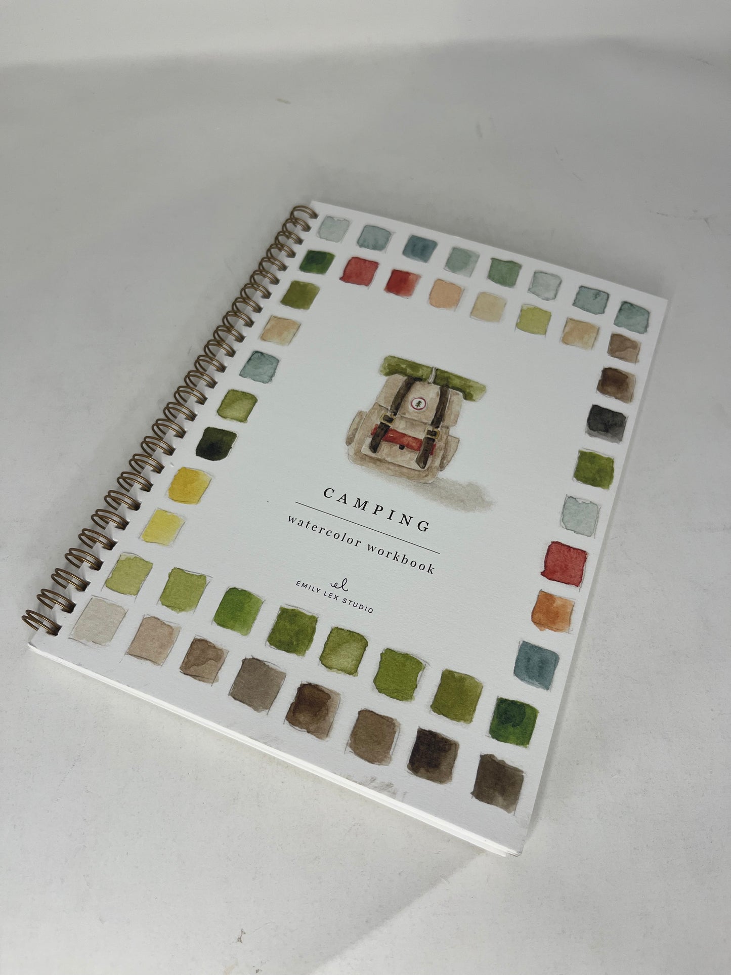 Emily Lex Studio Watercolor Workbook - Camping
