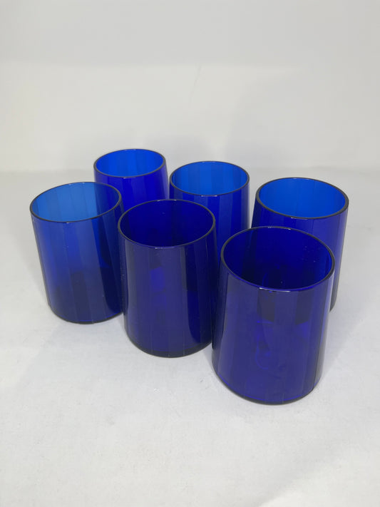 Indigo Drinkware Glasses - Set of Six