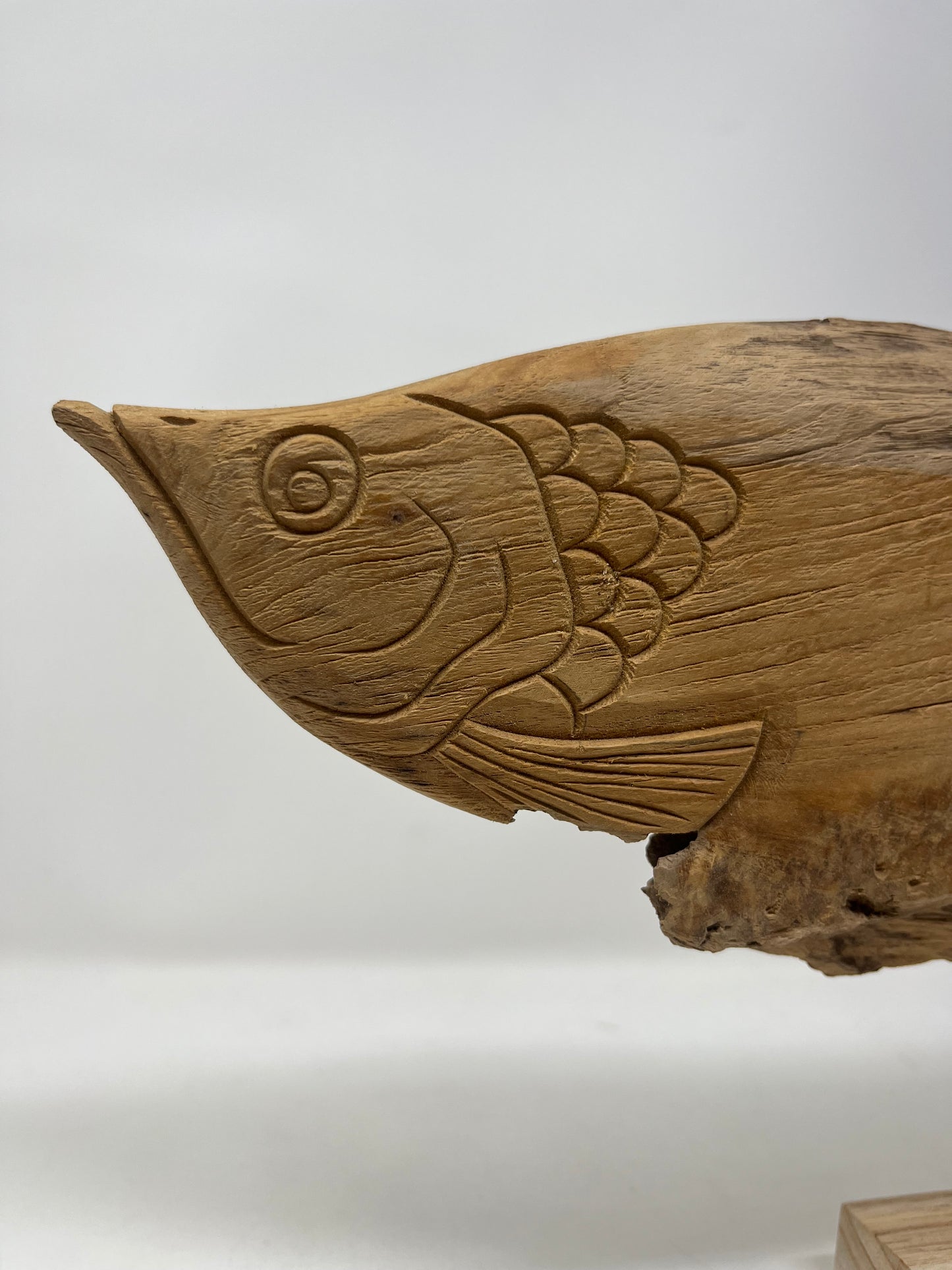 Wooden Fish Sculpture (Varies in shape and size)