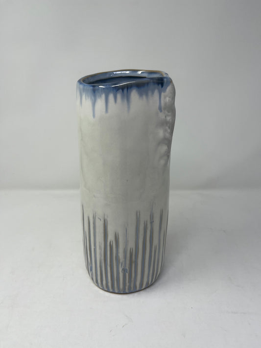 Blue Drip Vase