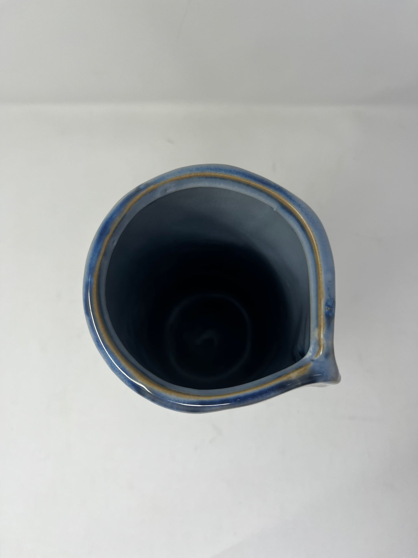 Blue Drip Vase