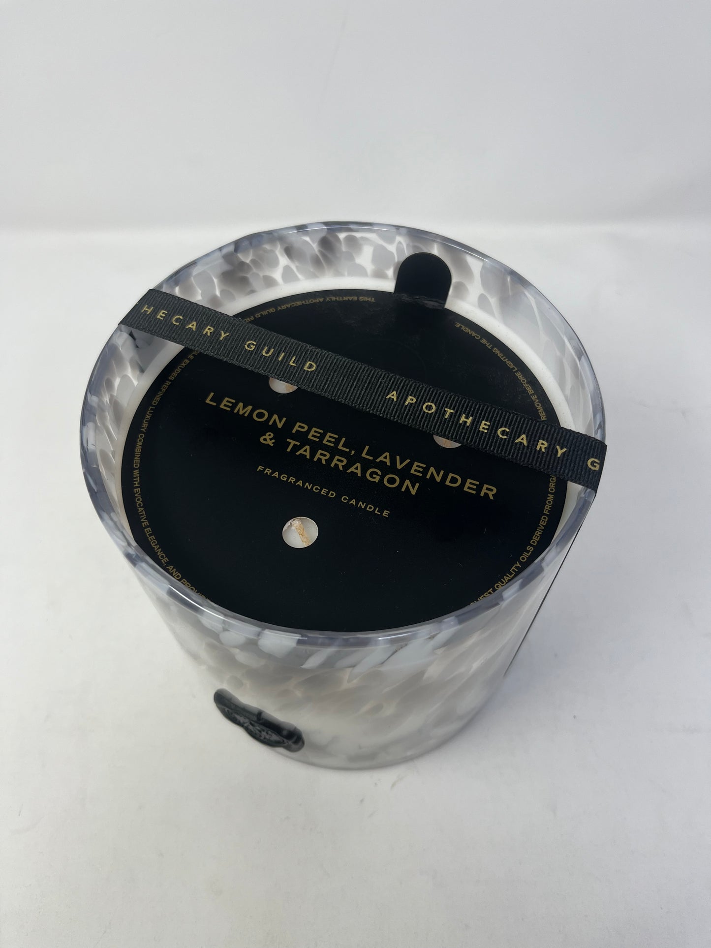 Apothecary Guild Glass Candle - Lemon Peel, Lavender & Terragon