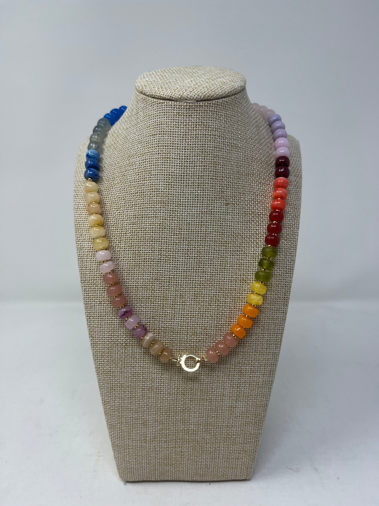 Multicolored Bead Necklace